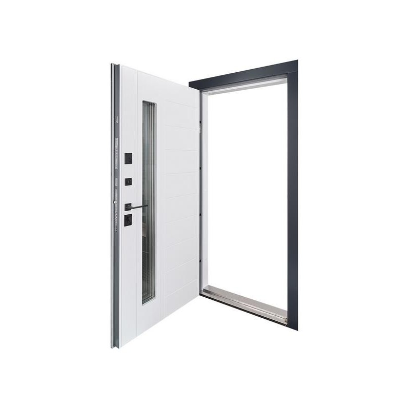 Entrance door ABWEHR with thermal break model Ufo COTTAGE (367)