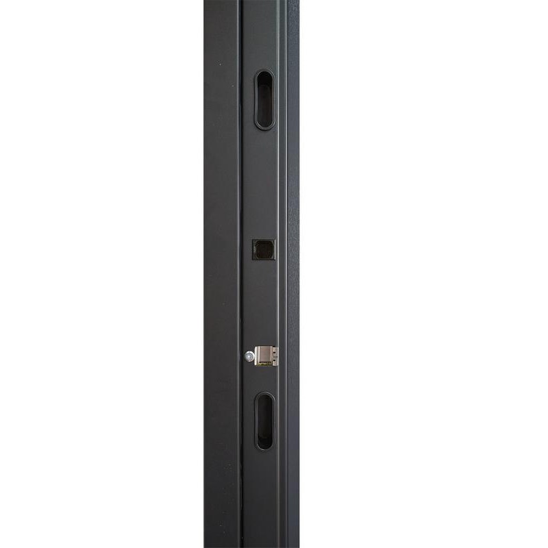 ABWEHR entrance door with thermal break model Tower, Termix configuration (527)