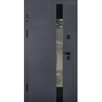 ABWEHR entrance door with thermal break model Tower, Termix configuration (527) ABWEHR entrance door with thermal break model Tower, Termix configuration (527)