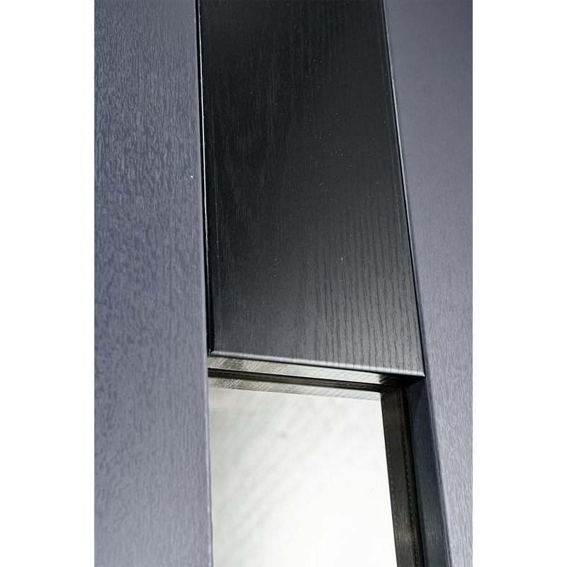 ABWEHR entrance door with thermal break model Tower, Termix configuration (527)