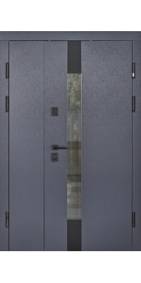 One and a half doors ABWEHR with thermal break model Tower Termix 1200 (527)