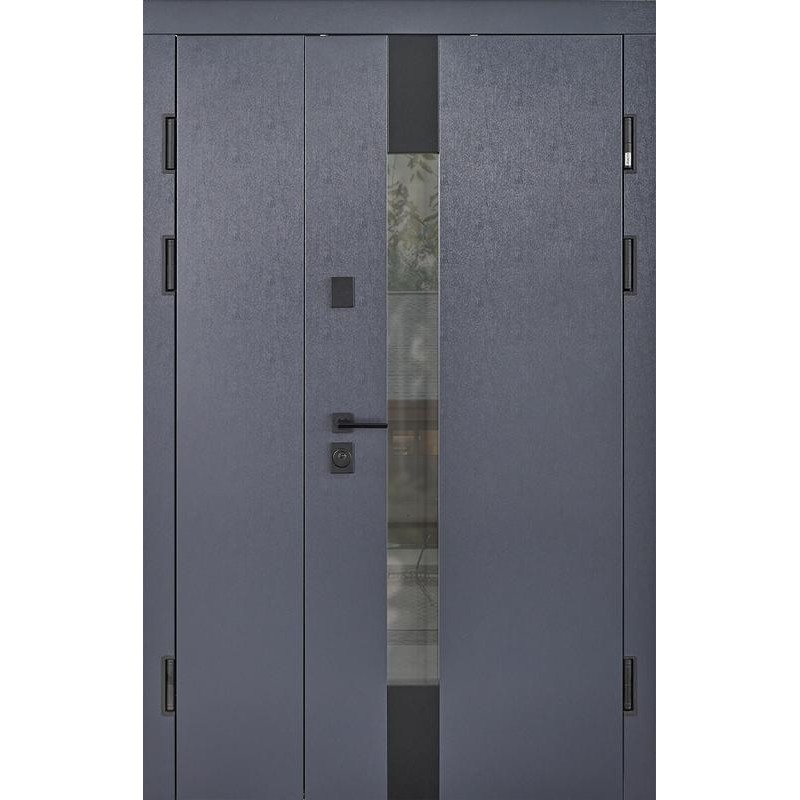 One and a half doors ABWEHR with thermal break model Tower Termix 1200 (527)