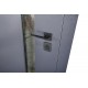 ABWEHR entrance door with thermal break model Tower, Termix configuration (527)