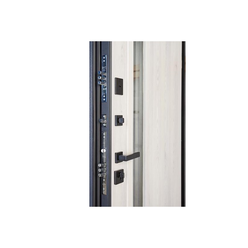 ABWEHR entrance door with thermal break model Tower, Termix configuration (527)