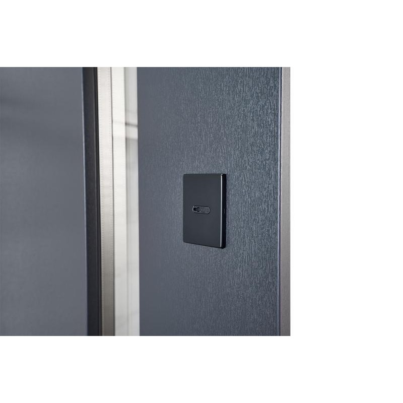 ABWEHR entrance door with thermal break model Tower, Termix configuration (527)