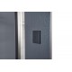 ABWEHR entrance door with thermal break model Tower, Termix configuration (527)