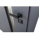 ABWEHR entrance door with thermal break model Tower, Termix configuration (527)