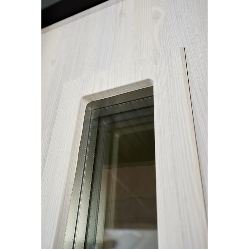 ABWEHR entrance door with thermal break model Tower, Termix configuration (527)