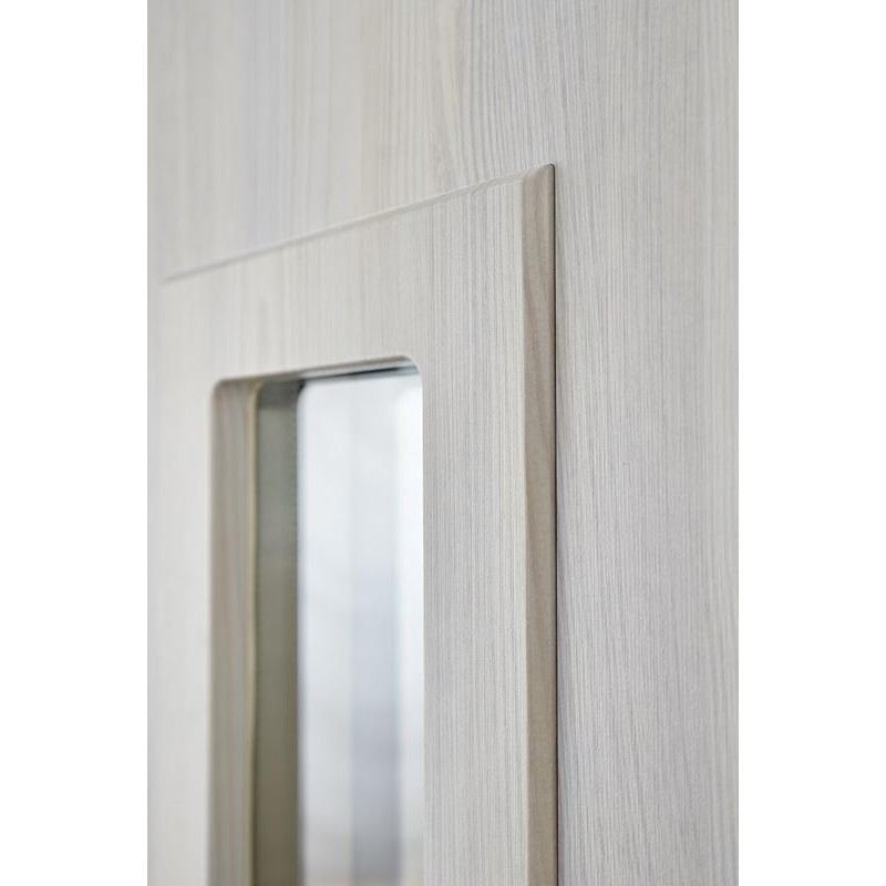 ABWEHR entrance door with thermal break model Tower, Termix configuration (527)