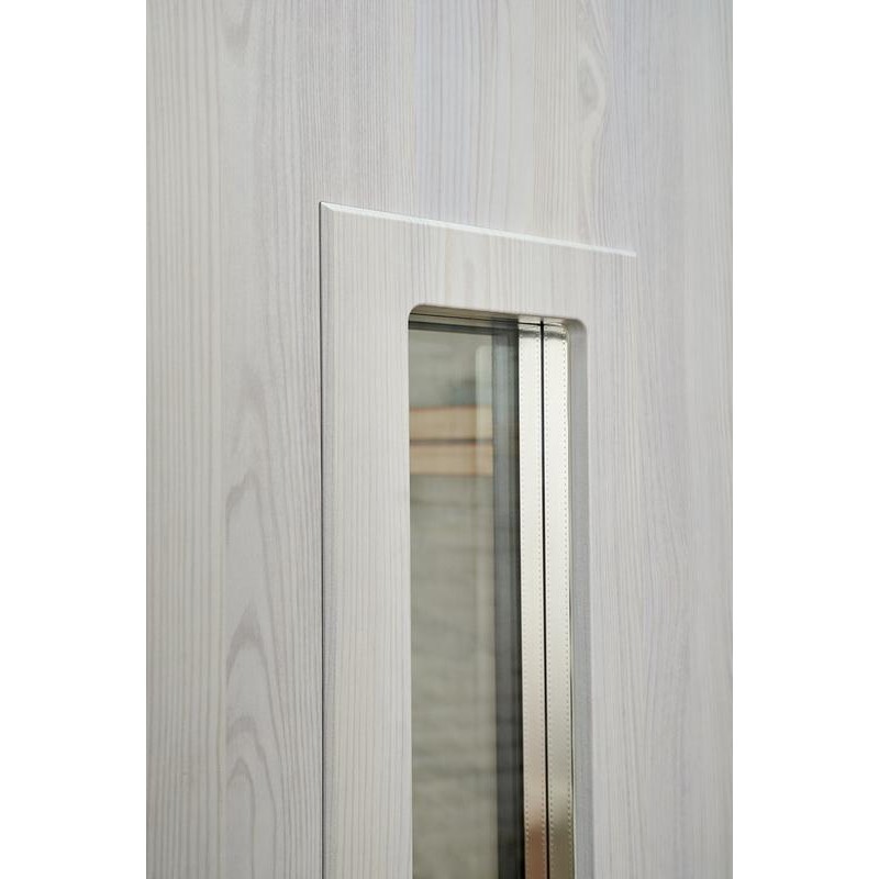 ABWEHR entrance door with thermal break model Tower, Termix configuration (527)