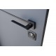 ABWEHR entrance door Solid, Defender configuration (KTM-76) RAL7021T