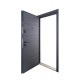 ABWEHR entrance door Solid, Defender configuration (KTM-76) RAL7021T