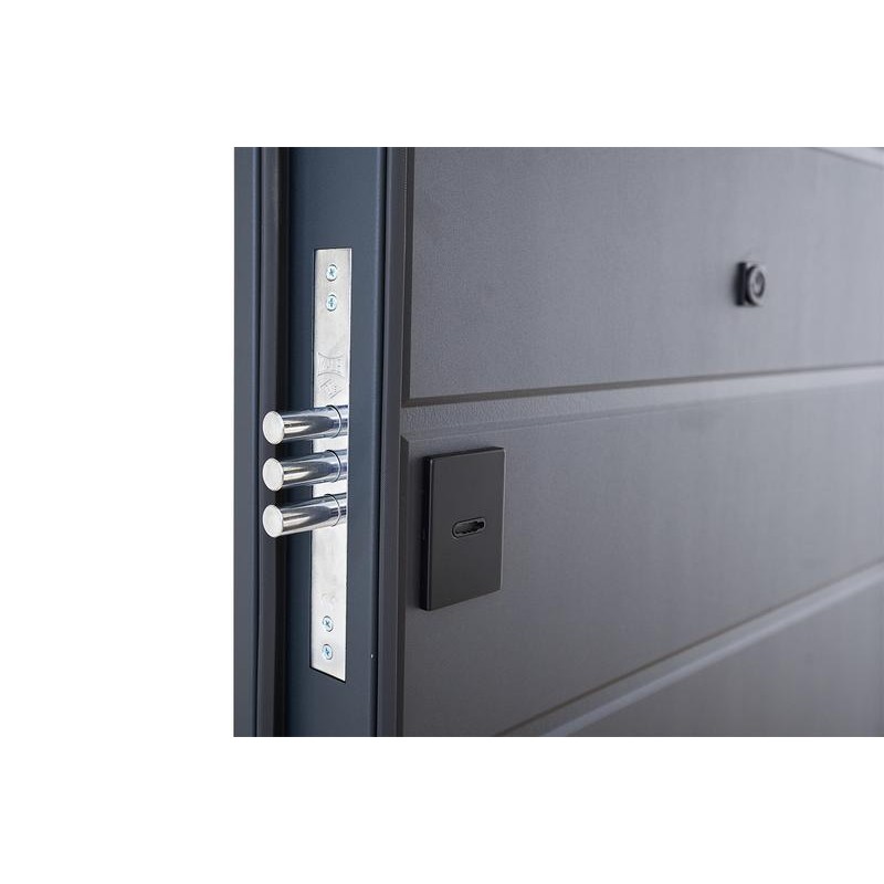 ABWEHR entrance door Solid, Defender configuration (KTM-76) RAL7021T