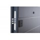 ABWEHR entrance door Solid, Defender configuration (KTM-76) RAL7021T