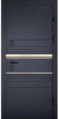 ABWEHR Goldy entrance door Megapolis MG3 configuration (545)