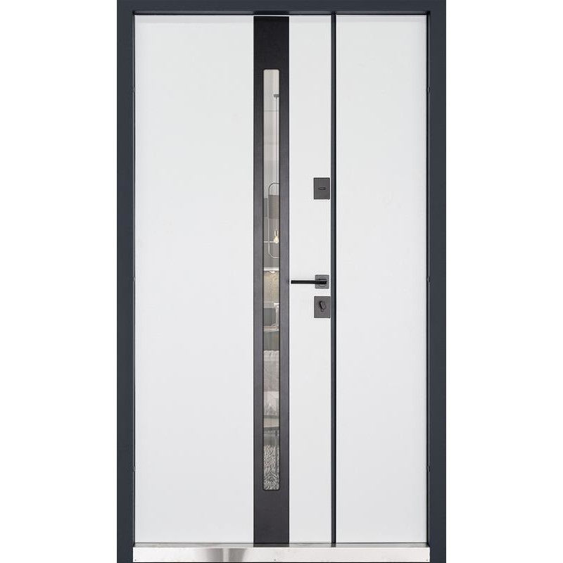 ABWEHR entrance door Nordi Glass, Defender 1200 configuration (506)