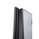 ABWEHR entrance door with graphite mirror, Selena model, Megapolis MG3 configuration (583)