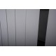 ABWEHR entrance door with graphite mirror, Selena model, Megapolis MG3 configuration (583)