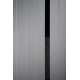 ABWEHR entrance door with graphite mirror, Selena model, Megapolis MG3 configuration (583)