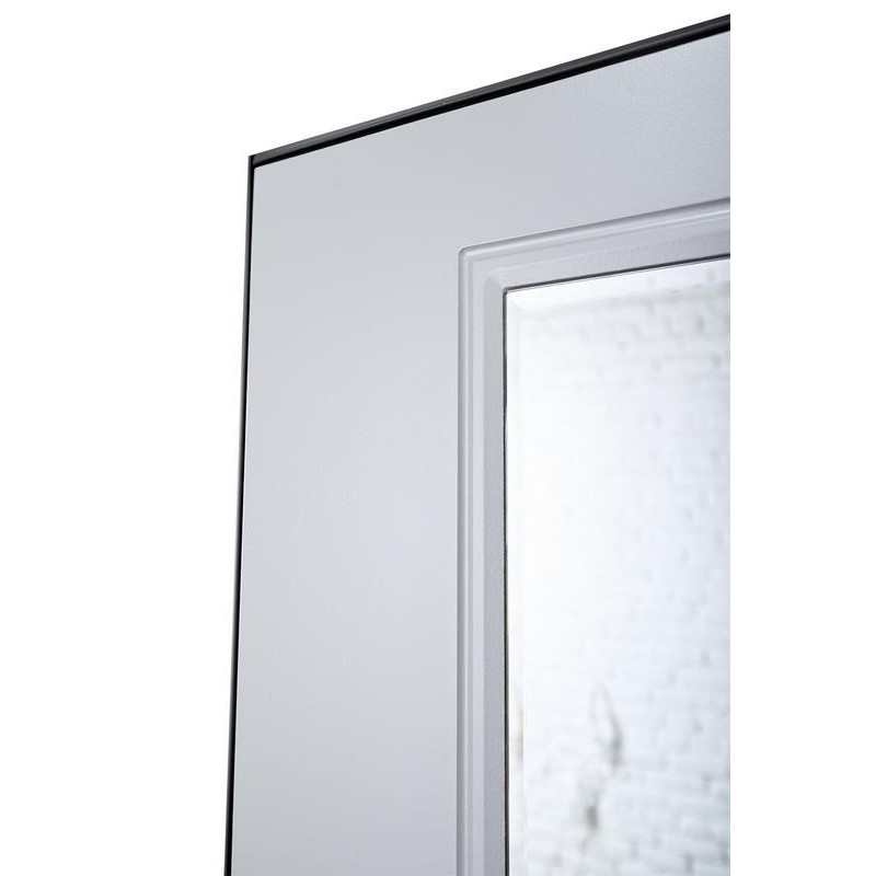 ABWEHR entrance door with graphite mirror, Selena model, Megapolis MG3 configuration (583)