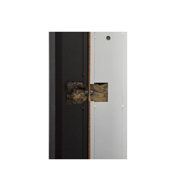 Entrance door ABWEHR with thermal break model Revolution Bionica 2 Mottura (LP6)