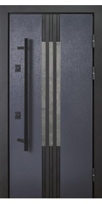 Entrance door ABWEHR with thermal break model Revolution Bionica 2 Mottura (LP6)