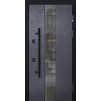 Вхідні двері ABWEHR з покриттям Lampre модель Queen комплектація COTTAGE (KT+LP5)