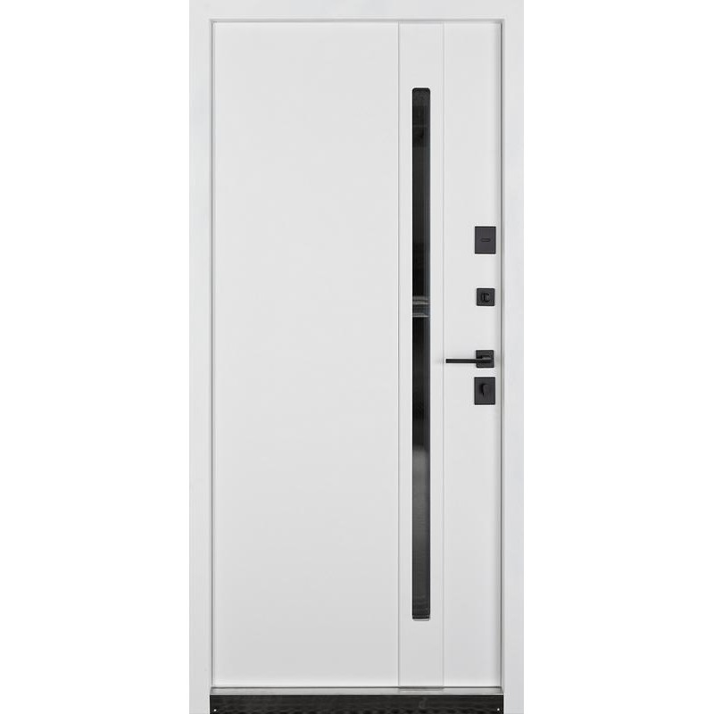 ABWEHR entrance door with thermal break Avenue model Termix configuration (537)