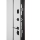 ABWEHR entrance door with thermal break Avenue model Termix configuration (537)