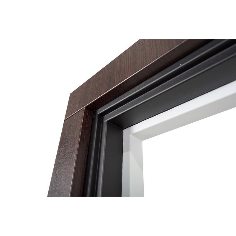 ABWEHR entrance door with thermal break Avenue model Termix configuration (537)