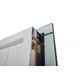 ABWEHR entrance door with thermal break Avenue model Termix configuration (537)