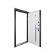ABWEHR entrance door with thermal break Avenue model Termix configuration (537)