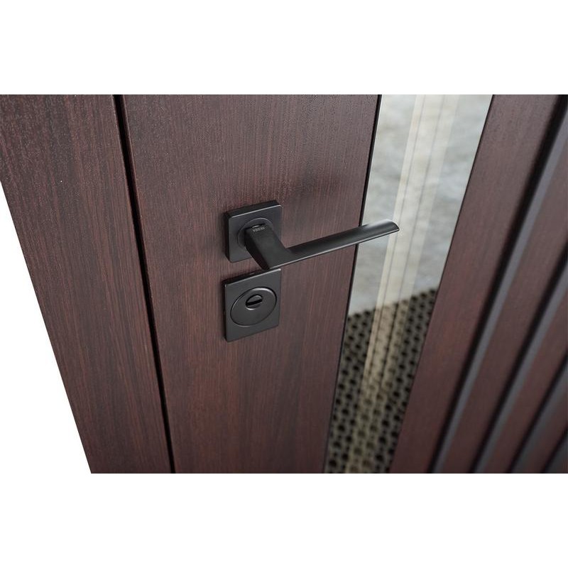 ABWEHR entrance door with thermal break Avenue model Termix configuration (537)