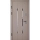 ABWEHR mirrored entrance door, Mira model, Megapolis Kale configuration (549)