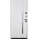ABWEHR entrance door with thermal break Avenue model Termix configuration (537)