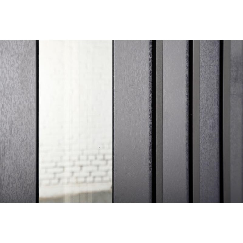 ABWEHR entrance door with thermal break Avenue model Termix configuration (537)