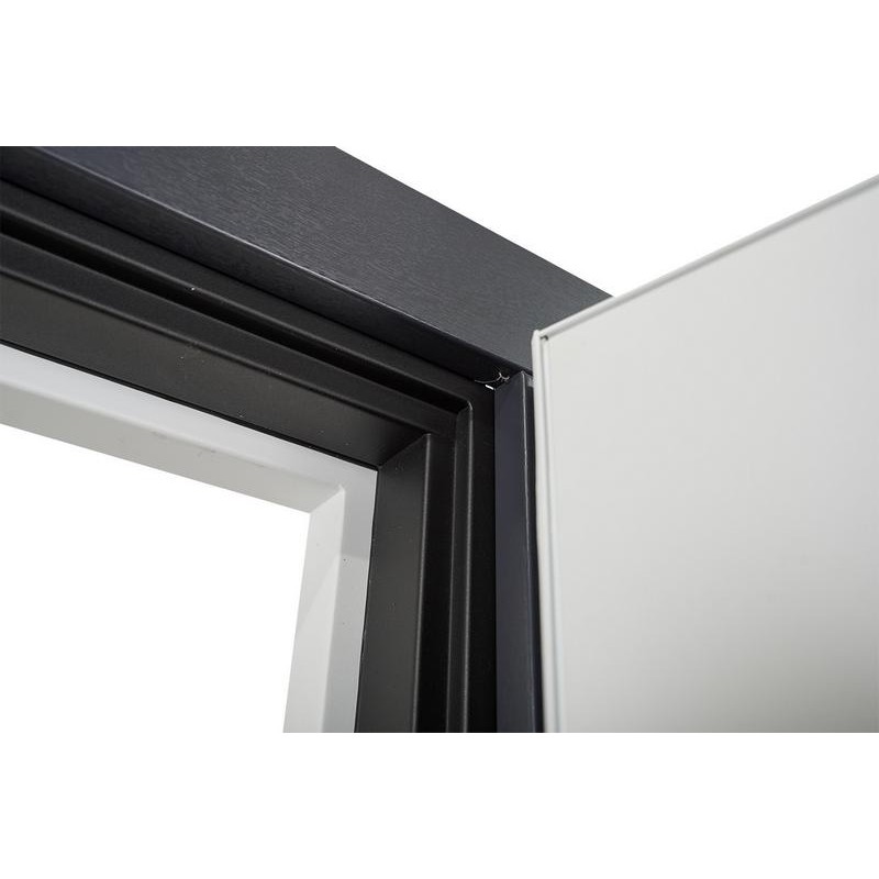ABWEHR entrance door with thermal break Avenue model Termix configuration (537)