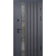 ABWEHR entrance door with thermal break Avenue model Termix configuration (537)