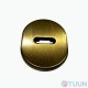 Cipierre, oval decorative cover for a key, bronze