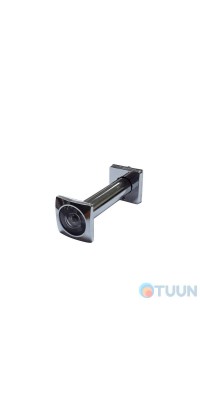 Elephant, door peephole, square, chrome