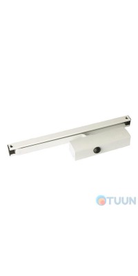 GEZE slide rod, hold-open, for TS 1500, white