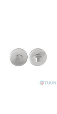 Elephant WC catch, round, stainless steel