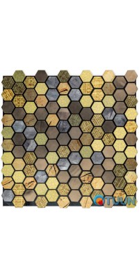 Self-adhesive aluminum tile 300x300x3mm SW-00001931 (D)
