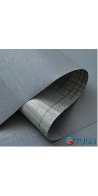 Self-adhesive eco-leather in a roll 1.37*1m*0.5mm Dark gray (D) SW-00001154