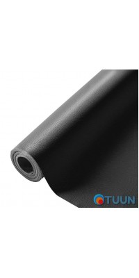 Self-adhesive eco-leather in a roll 1.37*3m*0.5mm Black (D) SW-00001413