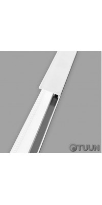 Profile (end) finishing aluminum for siding 38.5*28*6000mm (D) SW-00001728