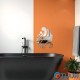 Mirror decor acrylic self-adhesive Face silver, 16 pcs (D) SW-00002504