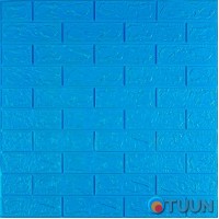 3D панель самоклеющаяся кирпич Синий 700х770х3мм (003-3) SW-00000661 3D панель самоклеющаяся кирпич Синий 700х770х3мм (003-3) SW-00000661