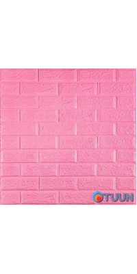 3D panel self-adhesive brick Pink 700x770x5mm (004-5) SW-00000143