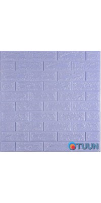 3D panel self-adhesive brick light purple 700x770x5mm (015-5) SW-00000083